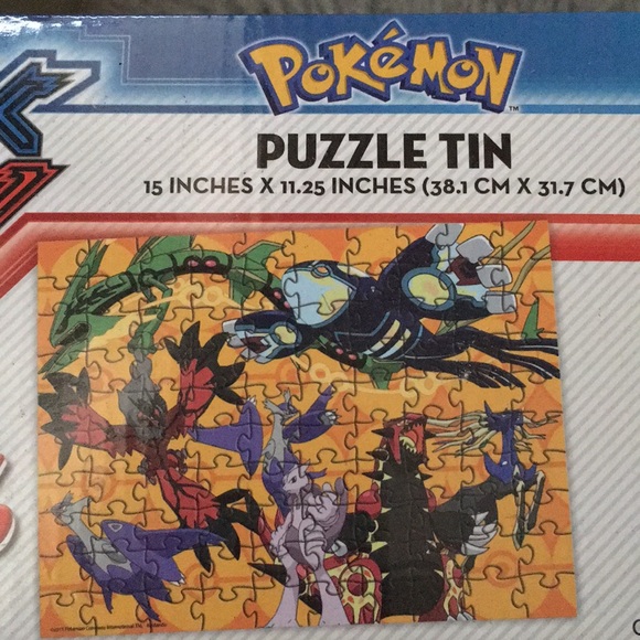 Pokémon puzzle in a tin round ball - Picture 2 of 2